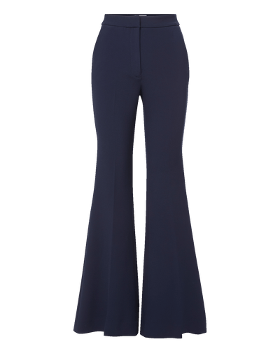 Veronica Beard Arden Flared Pant - Navy