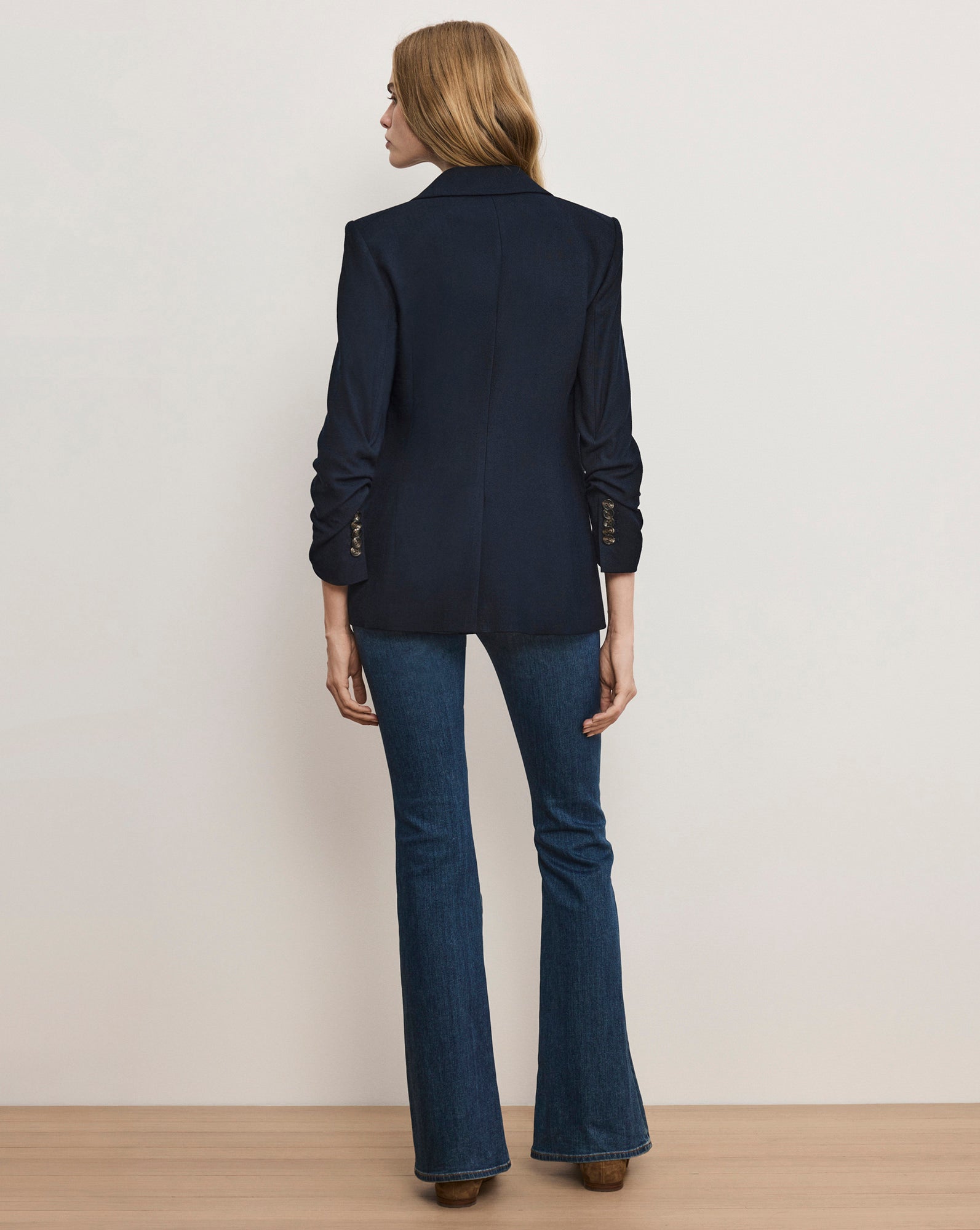 Veronica Beard Battista Dickey Jacket - Navy