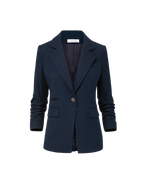 Veronica Beard Battista Dickey Jacket - Navy