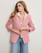 Veronica Beard Battista Dickey Jacket - Petal