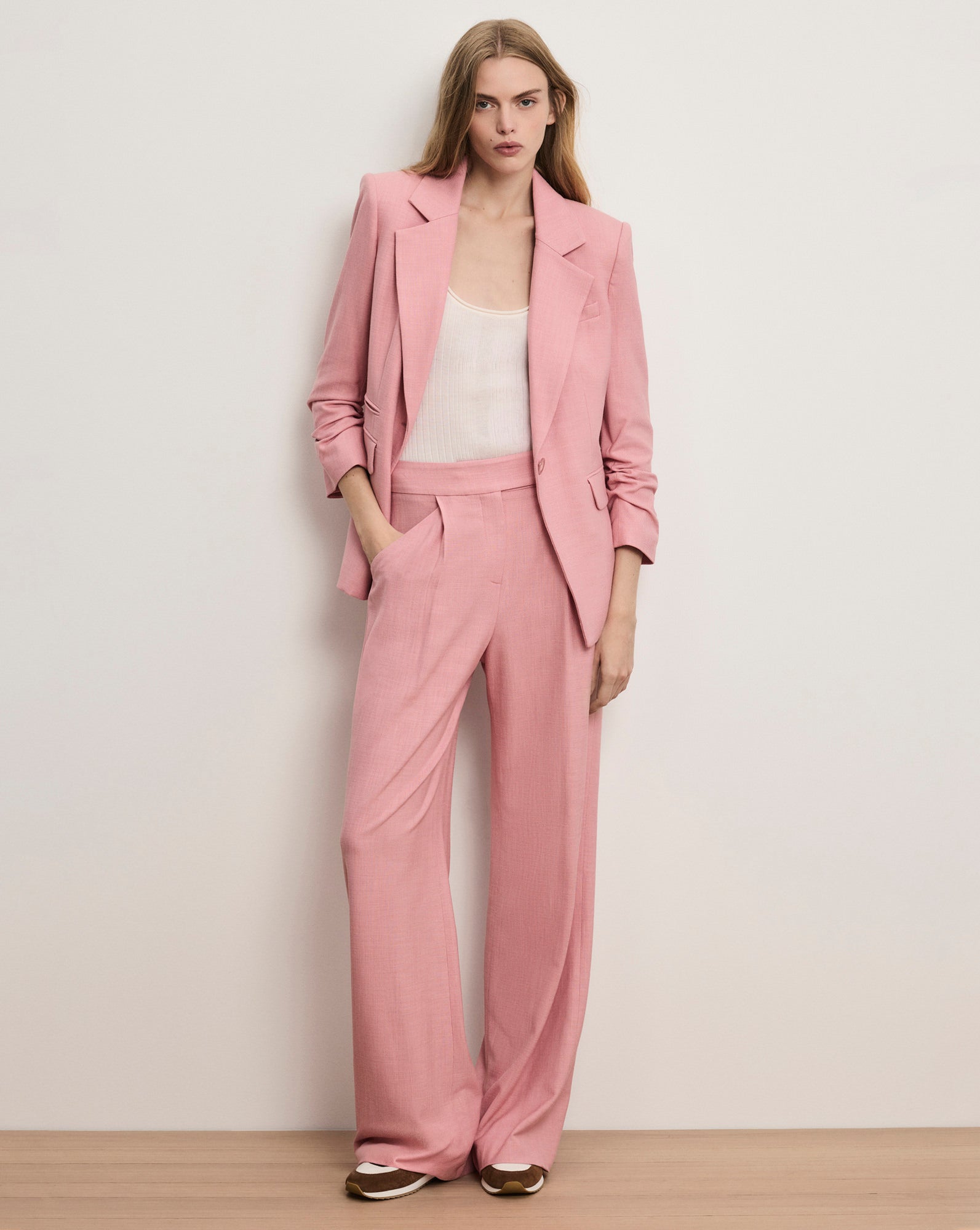 Veronica Beard Battista Dickey Jacket - Petal