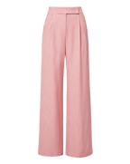 Veronica Beard Marbeau Wide-Leg Pant - Petal