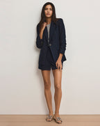 Veronica Beard Battista Dickey Jacket - Navy