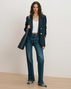 Veronica Beard Chesterfield Dickey Jacket - Navy
