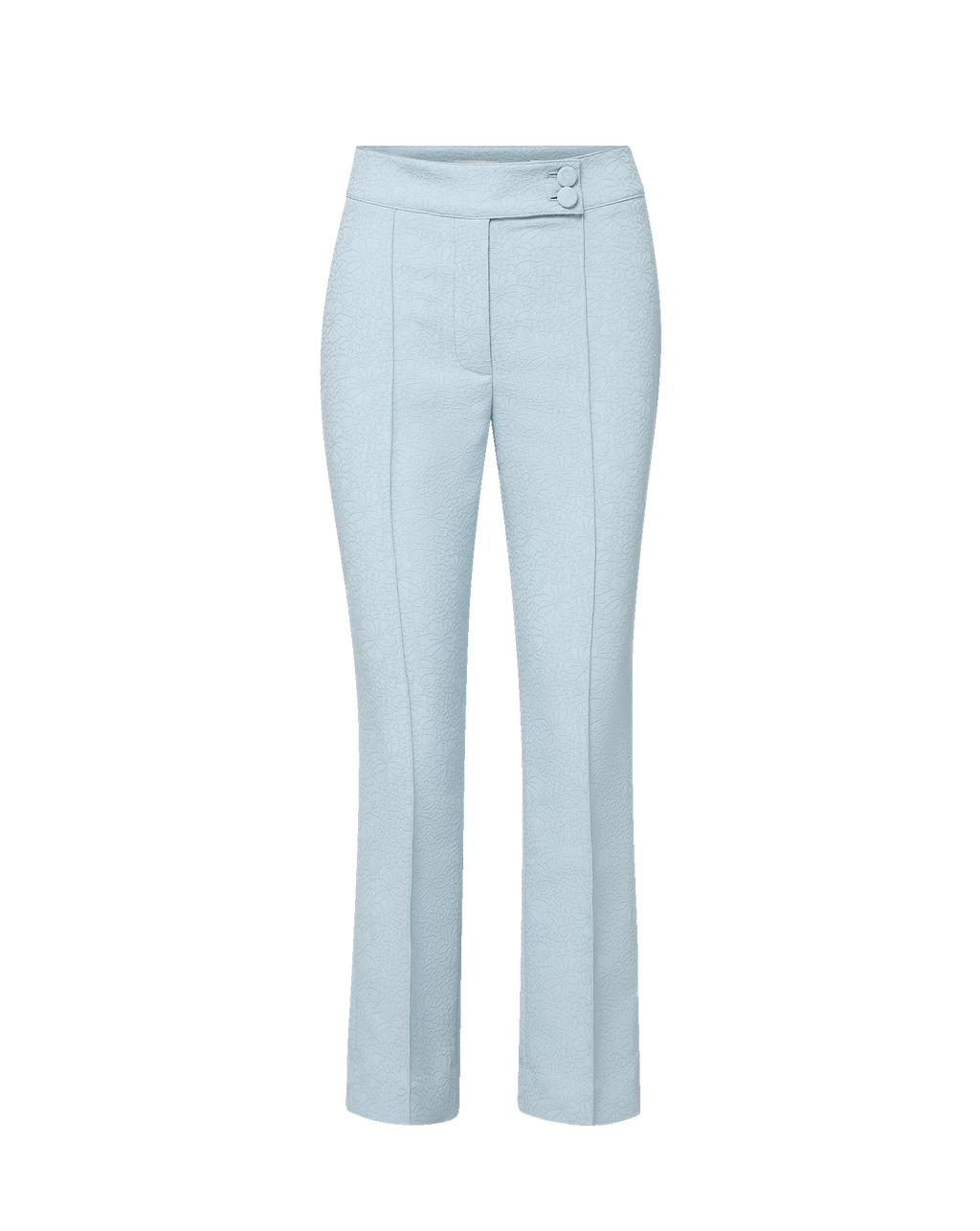 Veronica Beard Dell Slim-Leg Pant - Blue Stream