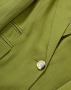 Veronica Beard McGowan Linen Dickey Jacket - Cactus