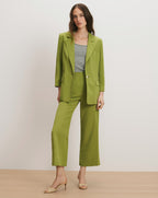 Veronica Beard Dova Wide-Leg Linen Pant - Cactus