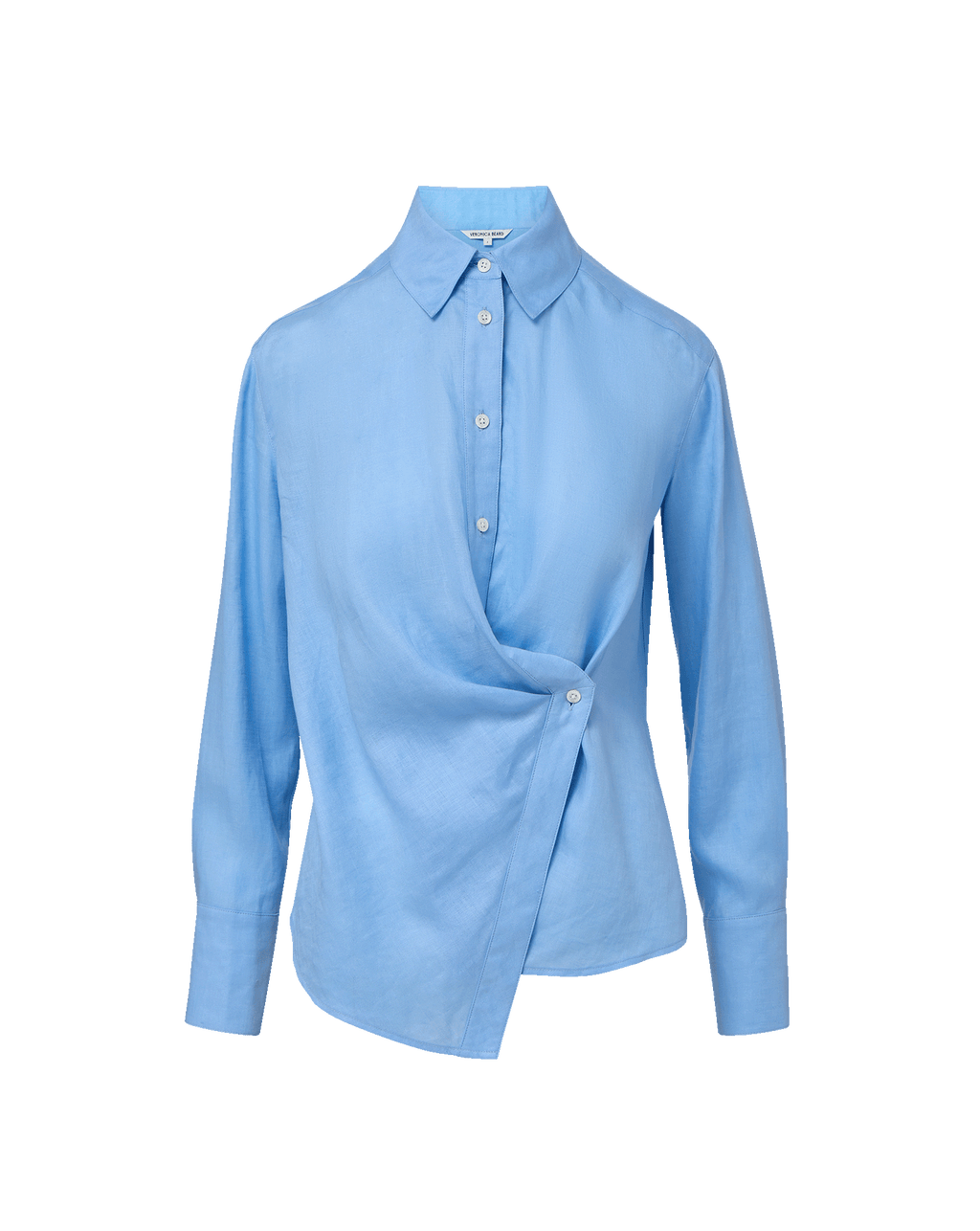 Veronica Beard Perezzi Button-Down Shirt - Blue Jay