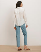 Veronica Beard Perezzi Button-Down Shirt - White