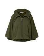 Veronica Beard Circe Bubble Jacket - Army