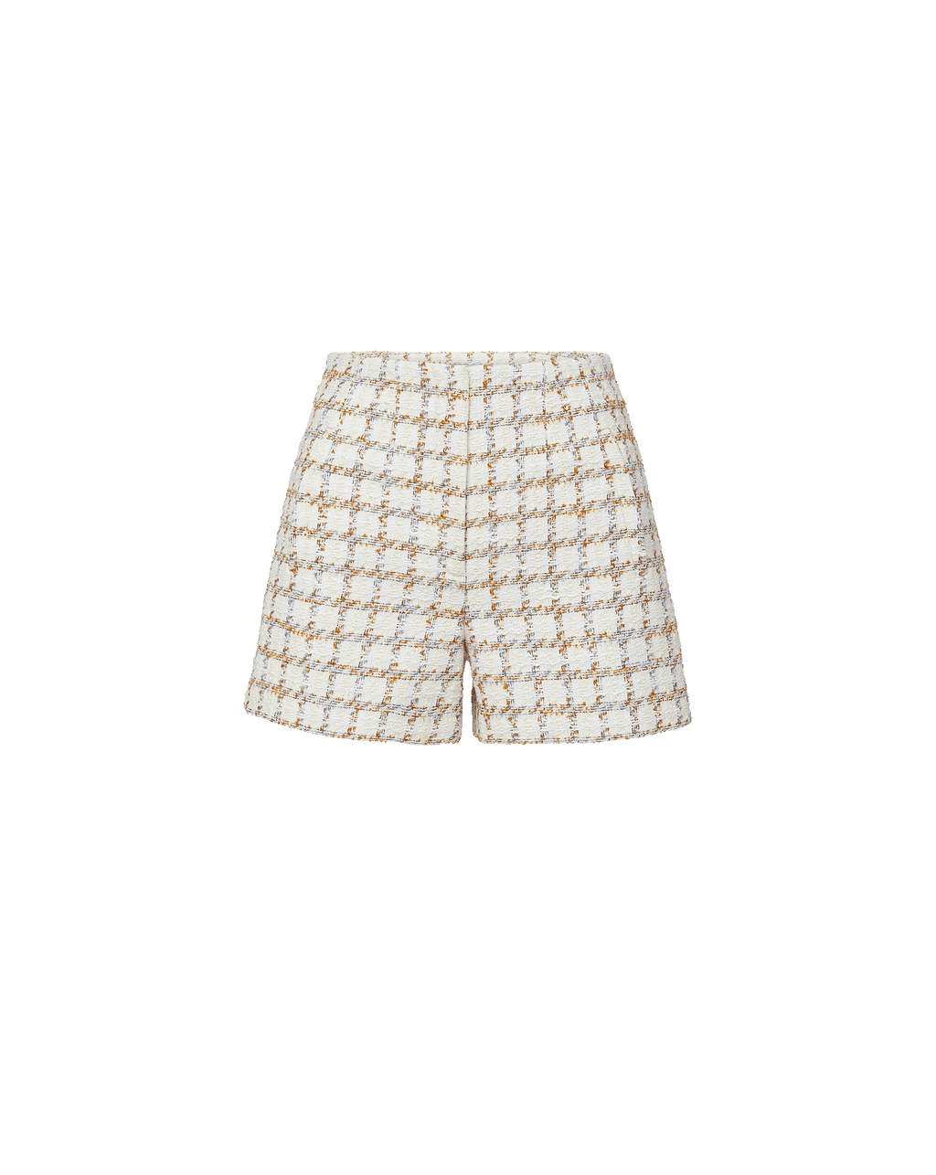 Veronica Beard Jazmin Tweed Short - Ecru Multi