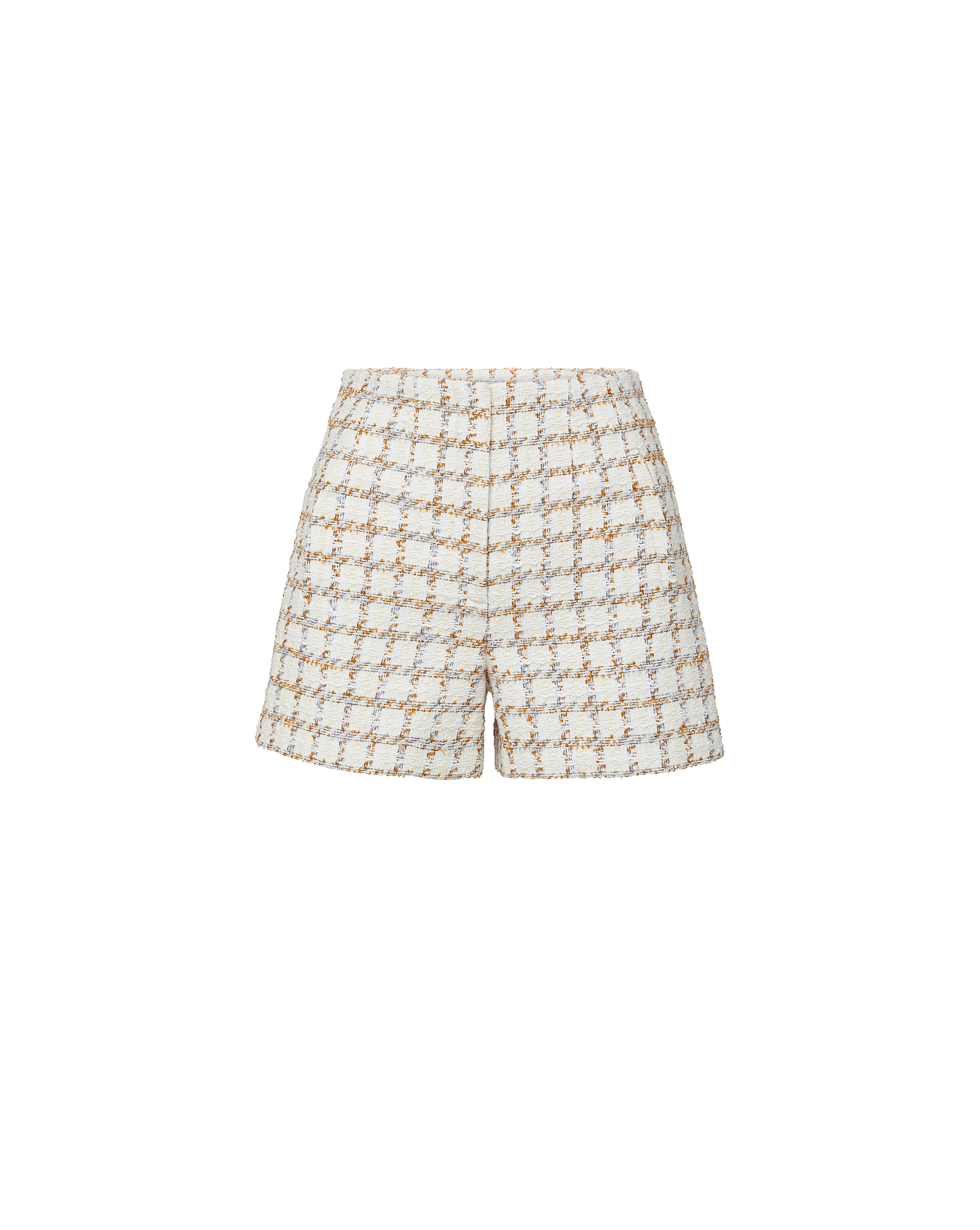 Veronica Beard Jazmin Tweed Short - Ecru Multi