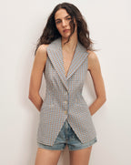 Veronica Beard Costa Vest - Acorn Multi