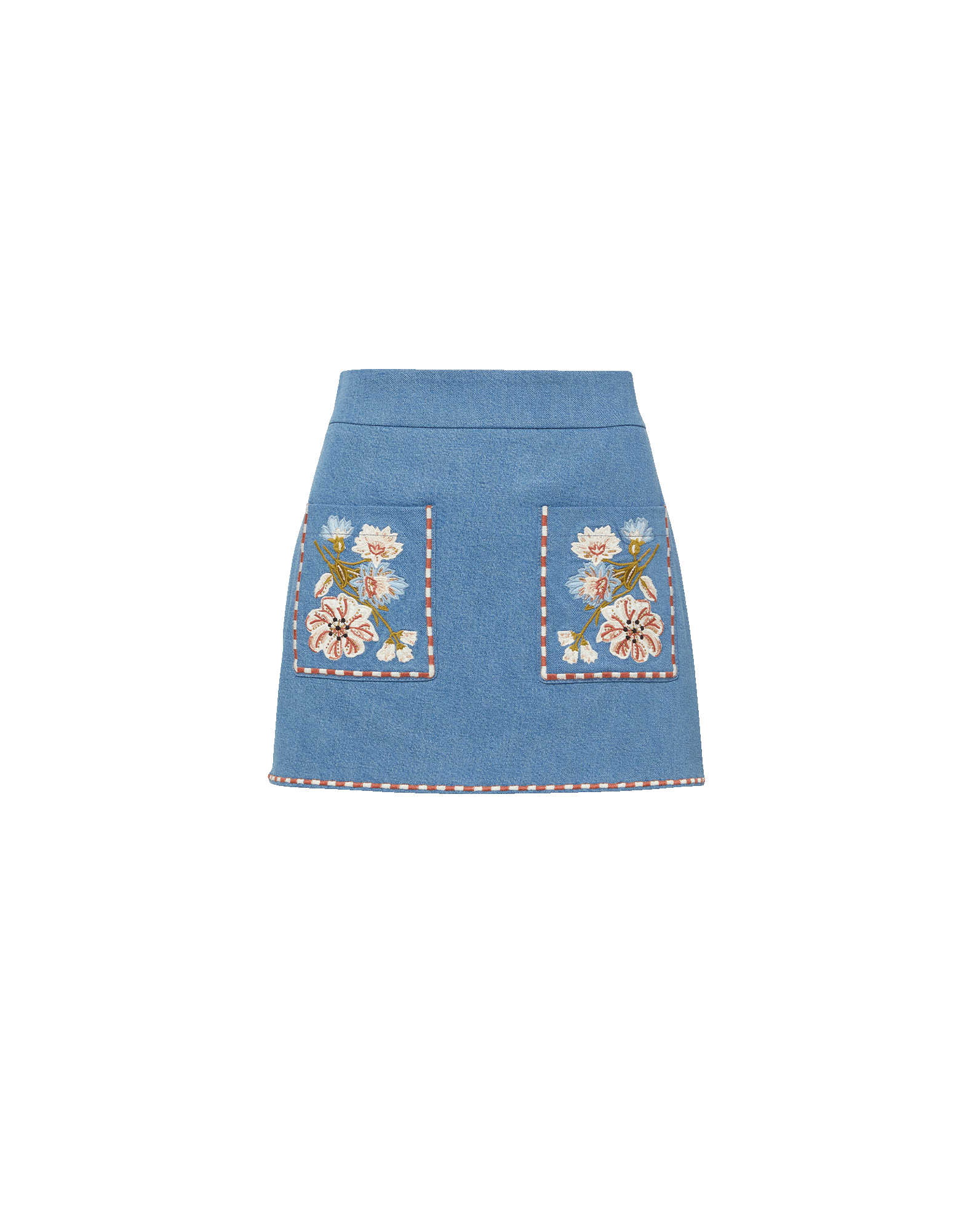Veronica Beard Pallas Skirt - Sea Glare