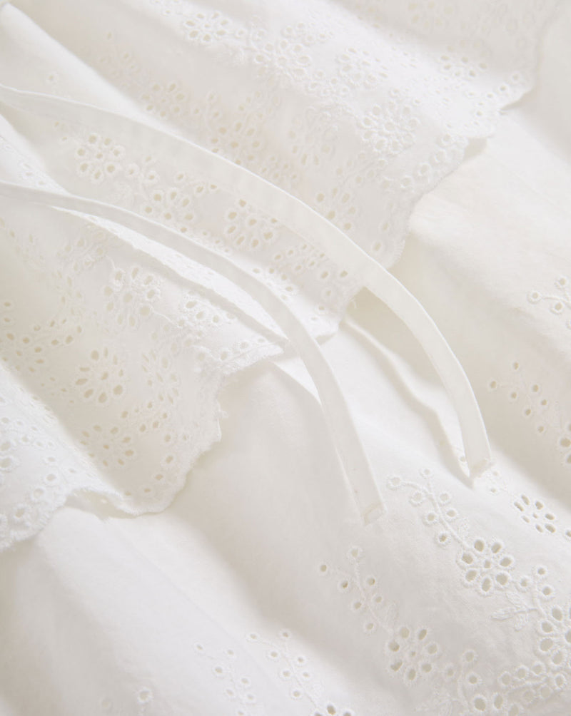 Veronica Beard Oseanna Eyelet Camisole - White