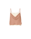 Veronica Beard Lumora Silk-Blend Camisole - Light Clay