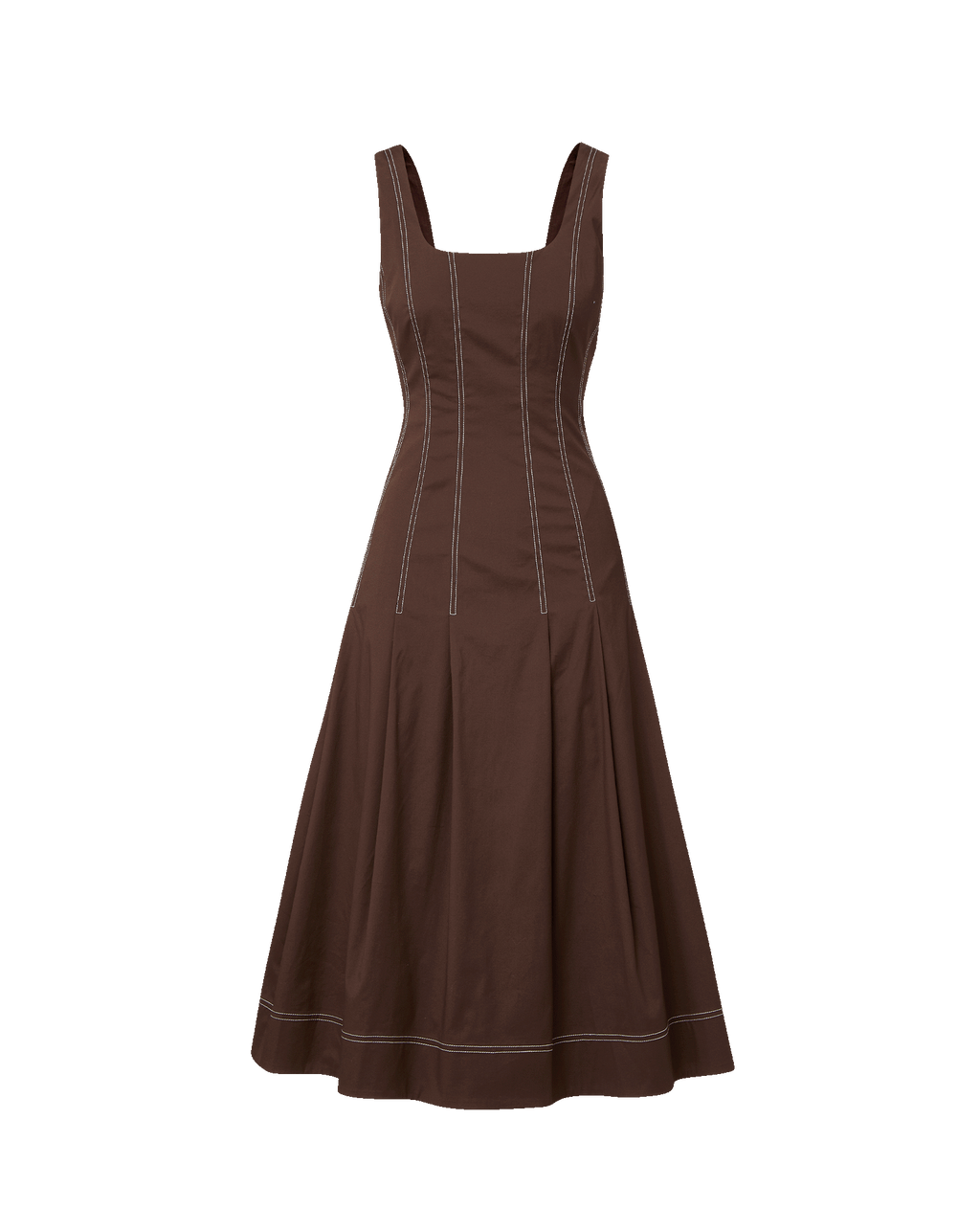 Veronica Beard Jolie Dress - Dark Mocha