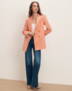 Veronica Beard Fairchild Dickey Jacket - Muted Clay