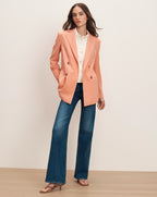 Veronica Beard Fairchild Dickey Jacket - Muted Clay