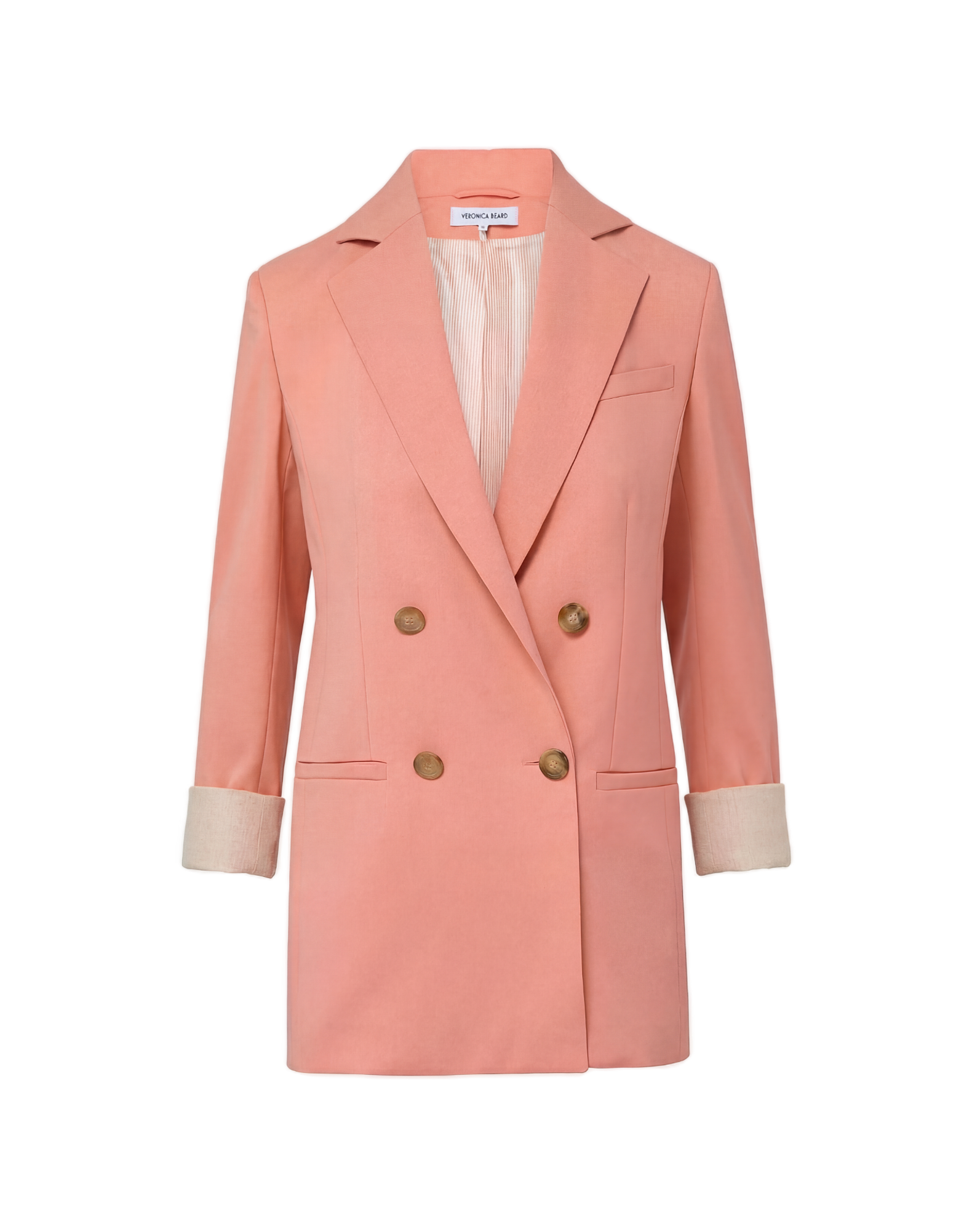 Veronica Beard Fairchild Dickey Jacket - Muted Clay