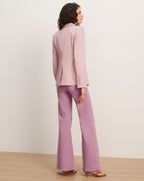 Veronica Beard Miller Seersucker Dickey Jacket - Pale Orchid Haze