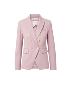 Veronica Beard Miller Seersucker Dickey Jacket - Pale Orchid Haze