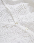 Veronica Beard Suniva Embroidered Shirt - White