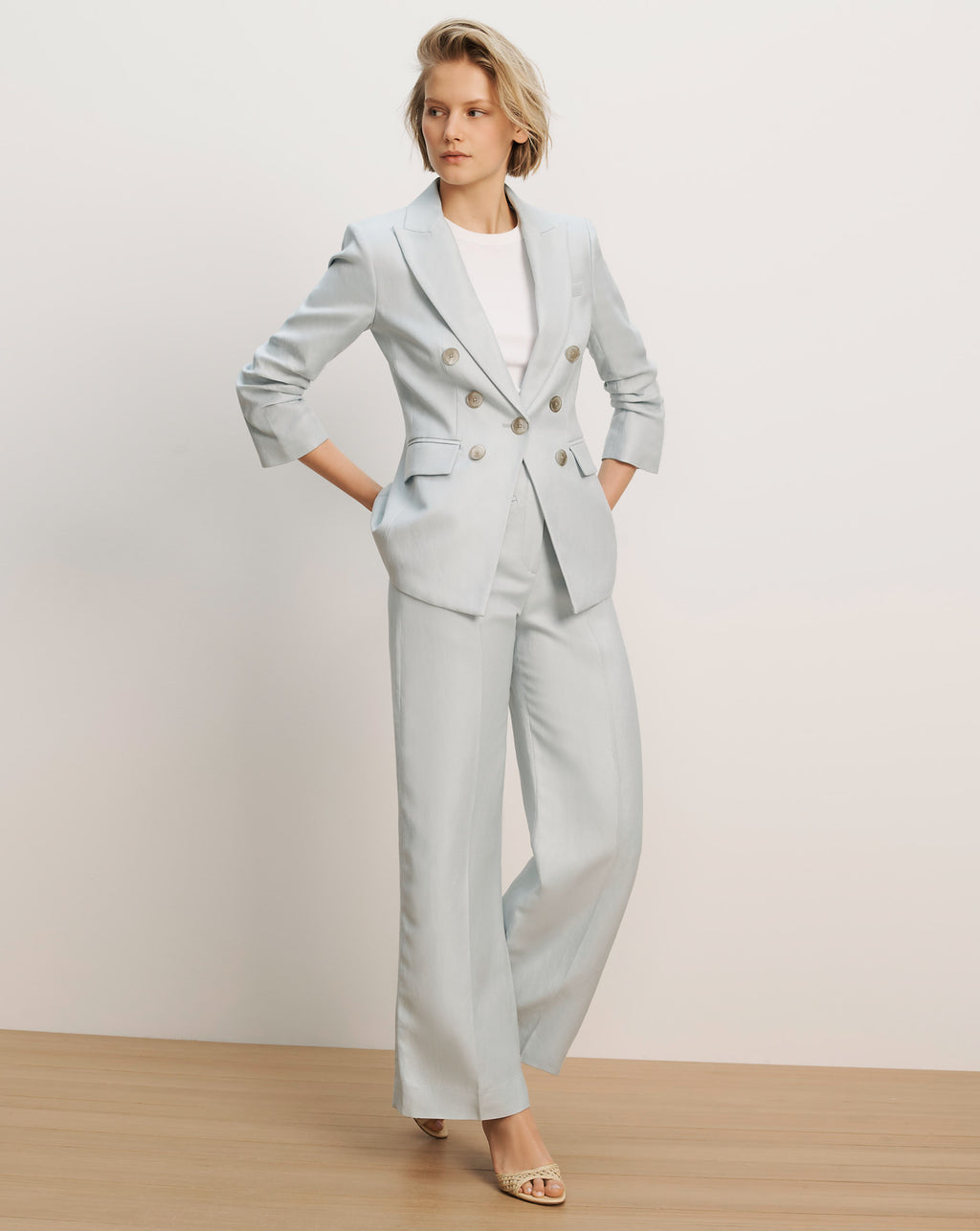 Veronica Beard Tomi Dickey Jacket - River Mist