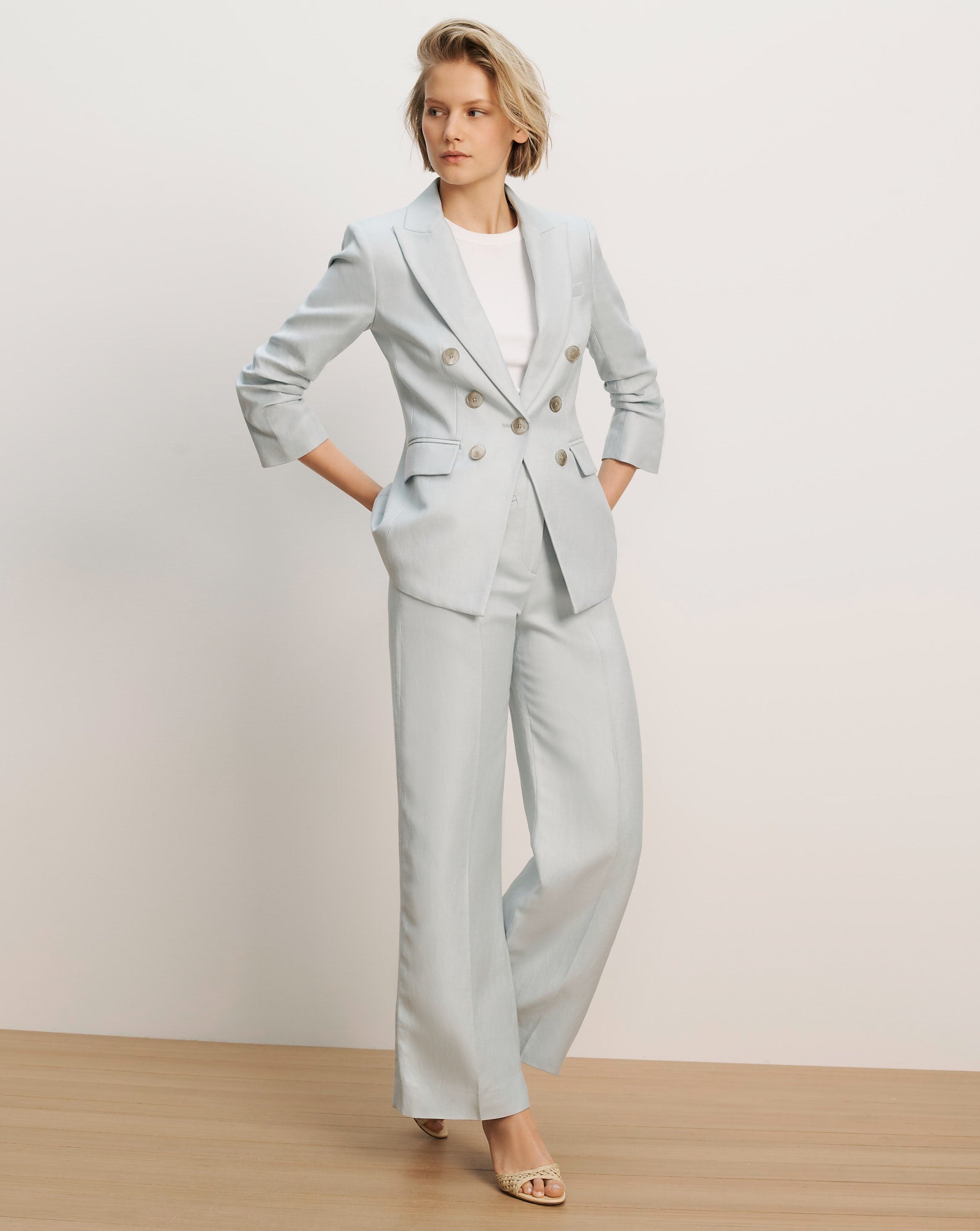 Veronica Beard Tomi Dickey Jacket - River Mist