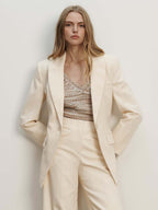 Veronica Beard Chandler Dickey Jacket - Ecru