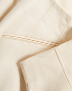 Veronica Beard Cassidee Wide-Leg Pant - Ecru
