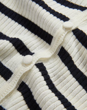 Veronica Beard Anwin Cardigan - Dove White/Navy