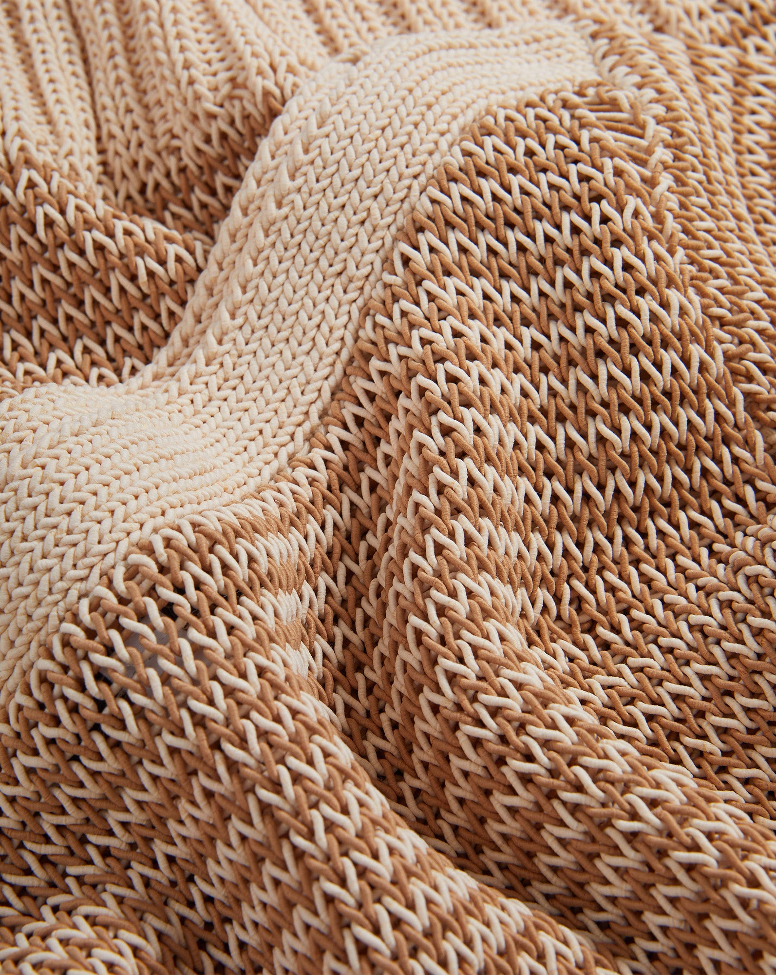 Veronica Beard Orlian Pullover - Chai/Ecru