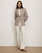 Veronica Beard Clayton Dickey Jacket - Raisin Multi