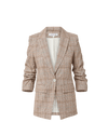 Veronica Beard Clayton Dickey Jacket - Raisin Multi