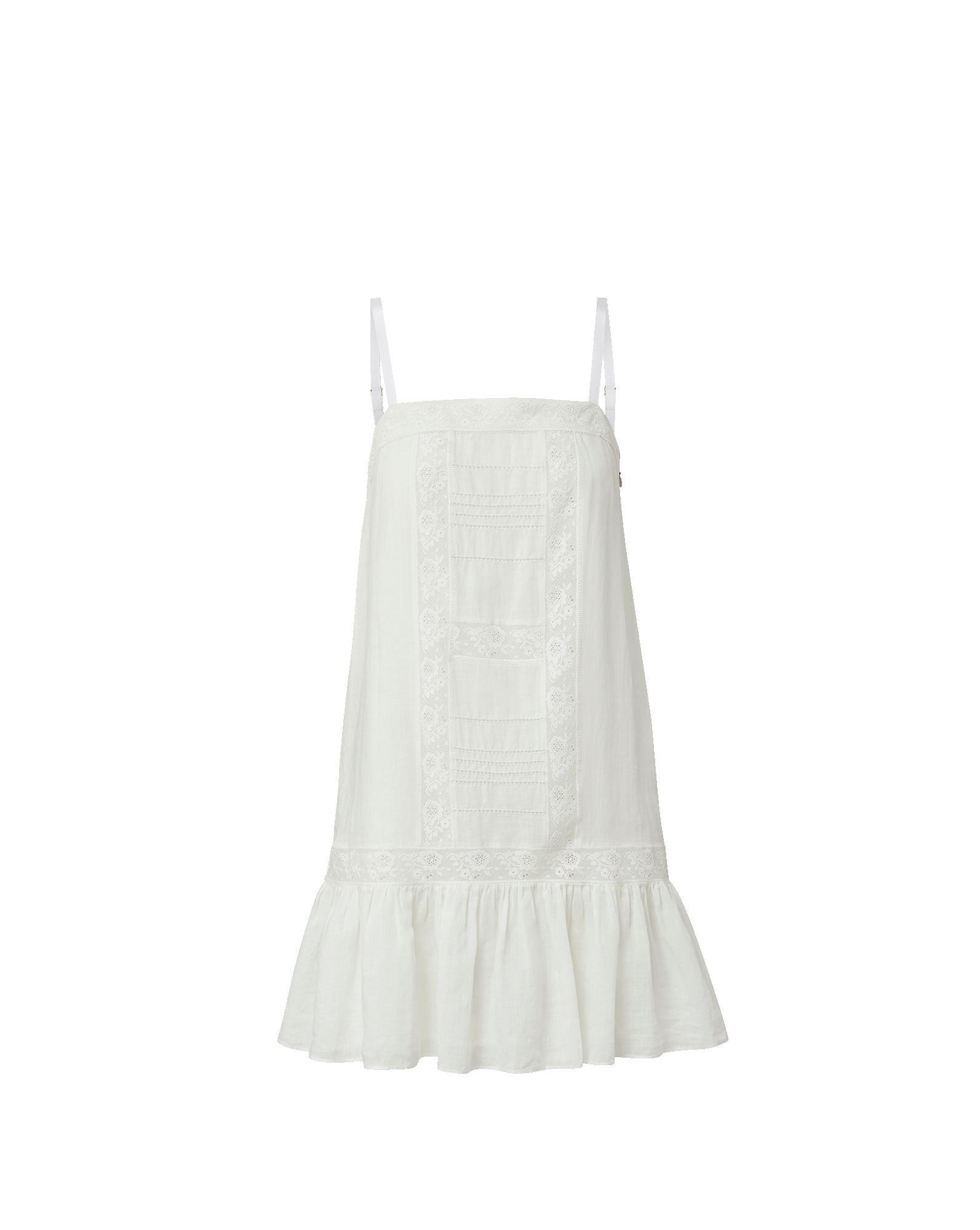 Mini-robe à œillets Naderah