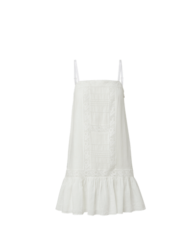 Mini-robe à œillets Naderah