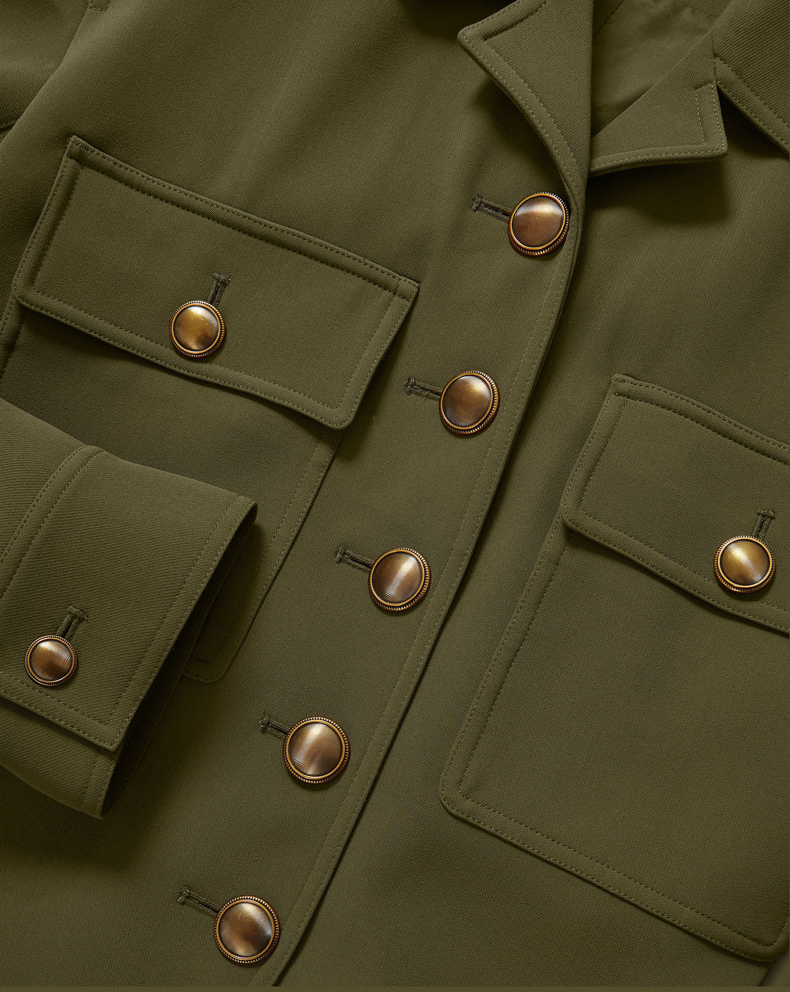 Veronica Beard Molyneux Tailored Jacket - Loden