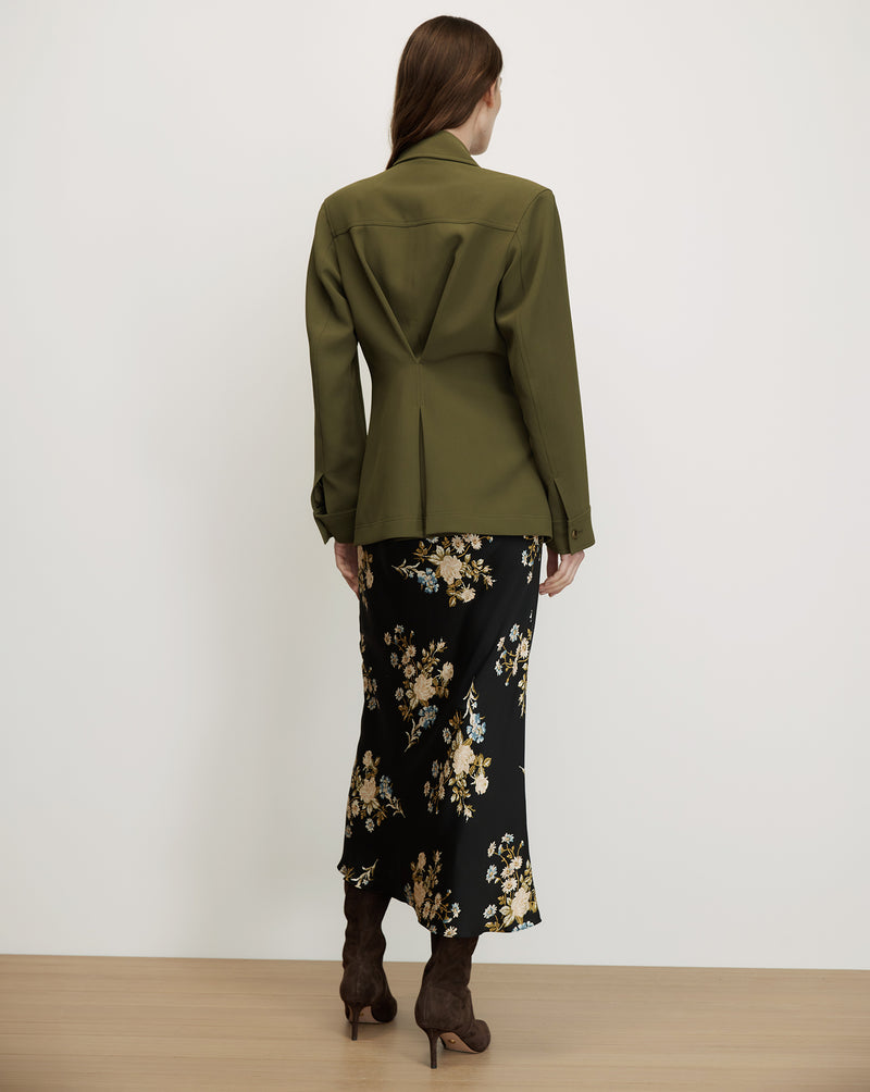 Veronica Beard Molyneux Tailored Jacket - Loden