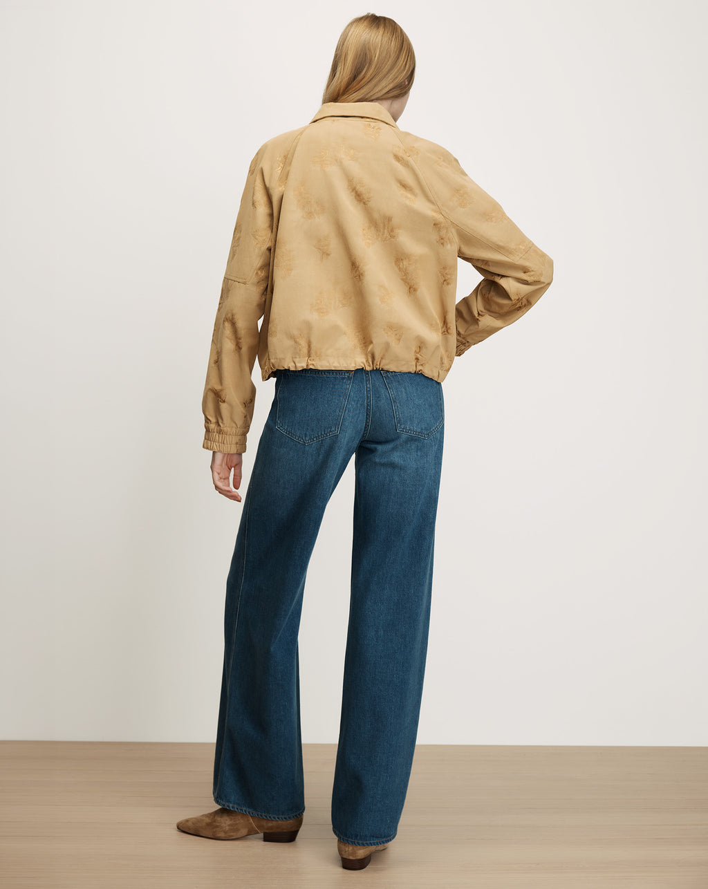 Veronica Beard Ainsworth Jacquard Jacket - Sand
