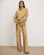 Veronica Beard Ainsworth Jacquard Jacket - Sand