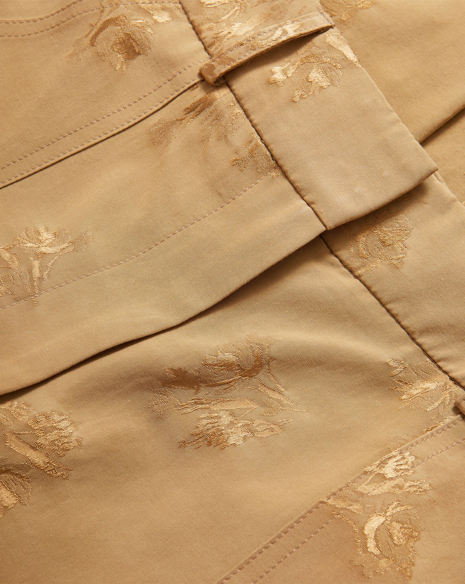Veronica Beard Cole Wide-Leg Pant - Sand