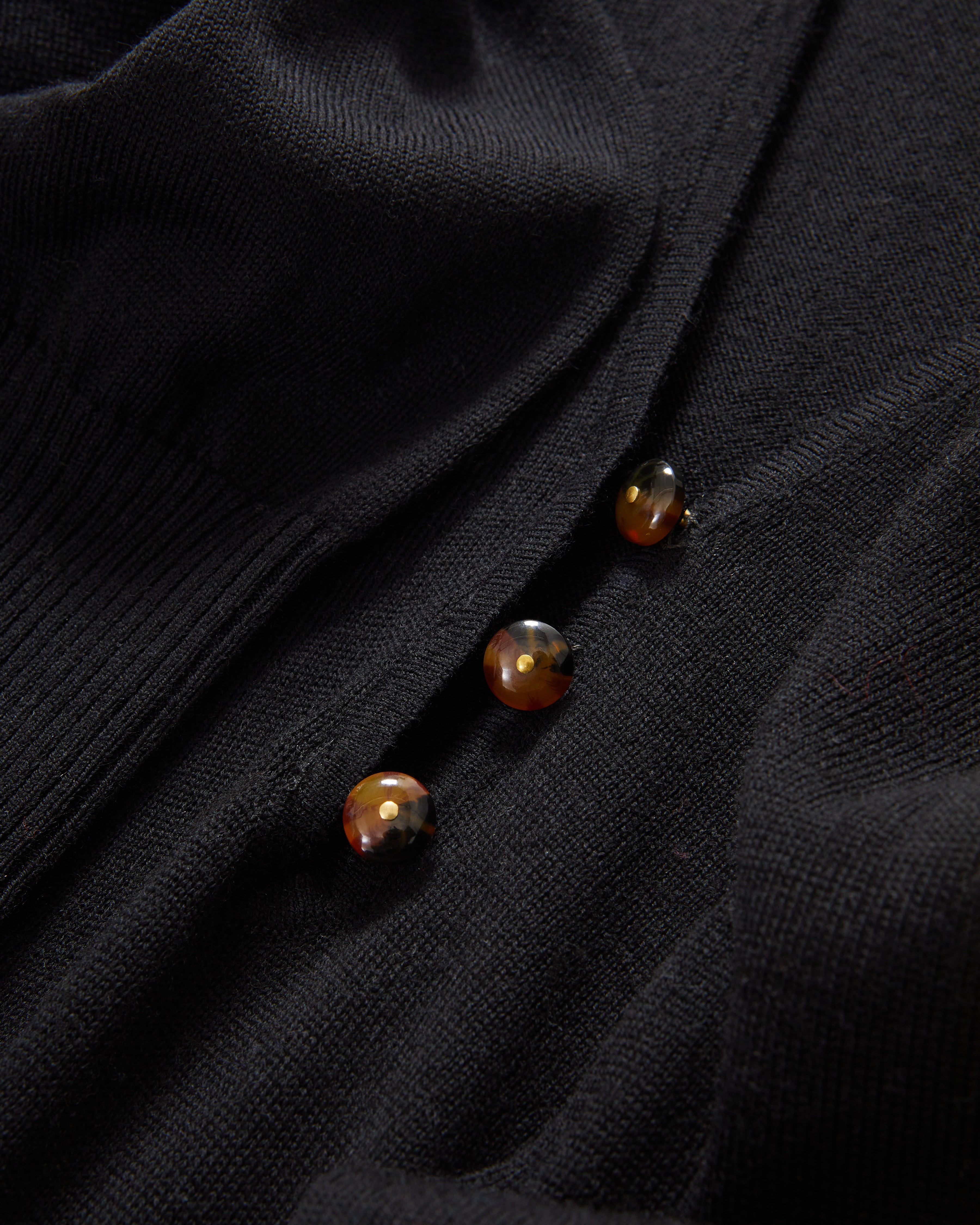 Veronica Beard Zainen Merino Wool Pullover - Black