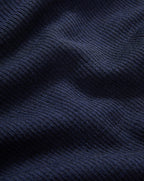 Veronica Beard Navy blue ribbed knit fabric