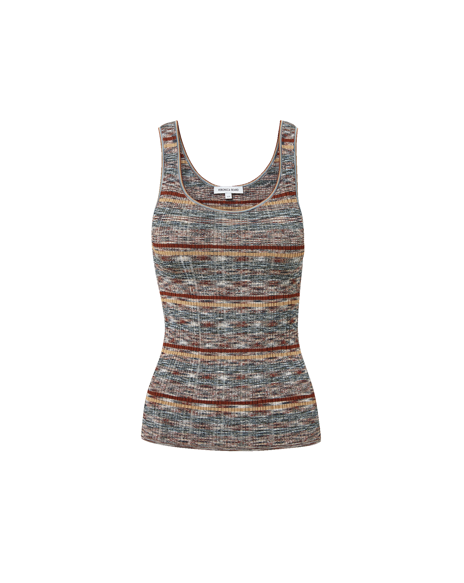 Veronica Beard Striped knit tank top
