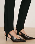 Veronica Beard Black stirrup leggings