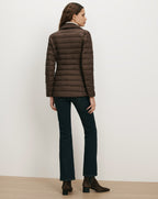 Veronica Beard Brown quilted puffer jacket