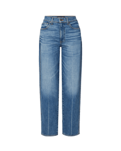 Veronica Beard Blue denim wide-leg jeans.