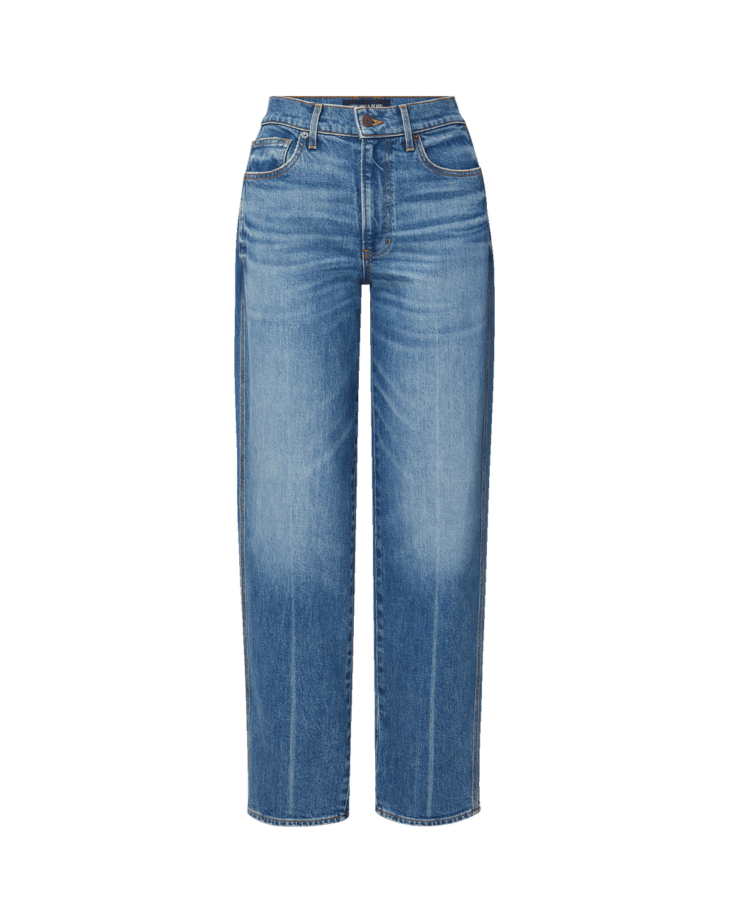 Veronica Beard Blue denim wide-leg jeans.