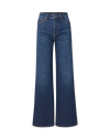 Veronica Beard Dark blue denim wide-leg jeans.
